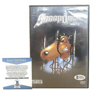 Snoop Dogg Signed Lay Low Music Video DVD Cover Rap Beckett BAS Autographed Cert